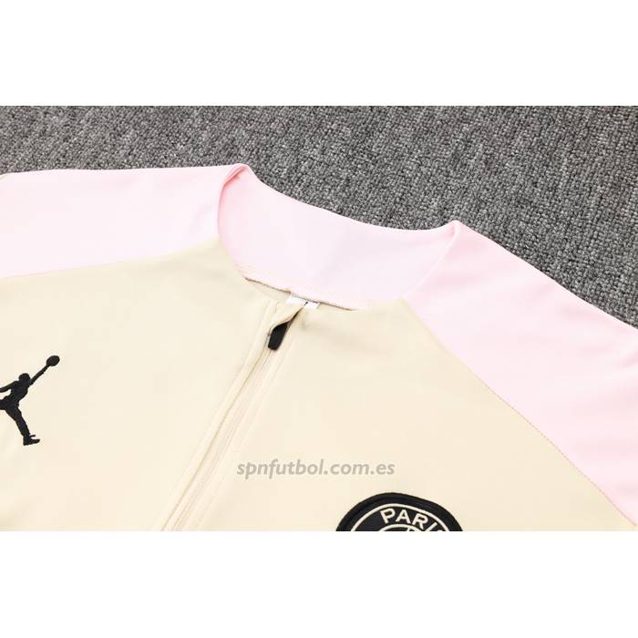Chandal de Sudadera del Paris Saint-Germain Jordan Nino 2024-2025 Amarillo